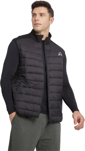 1a1a Men's Puffer Vest Winter Padded Sleeveless Quilted Jackets for Outdoor Sleeveless Casual Work Travel