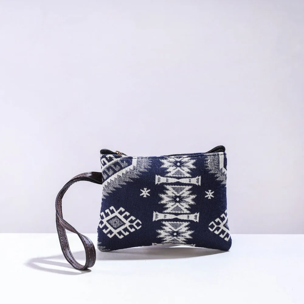 Blue - Handmade Cotton Shoulder Bag (Set of 2)