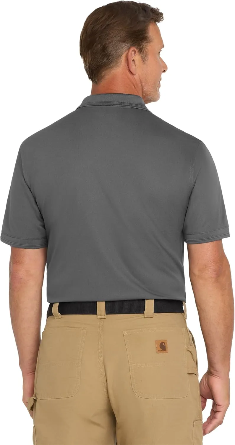 CornerStone Unisex Industrial Snag-Proof Pique Pocket Polo | Short Sleeve Collared Shirt for Men & Women, Relaxed Fit