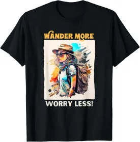 Female Travel Blogger Tee, Wanderlust Solo Travel, Adventure T-Shirt