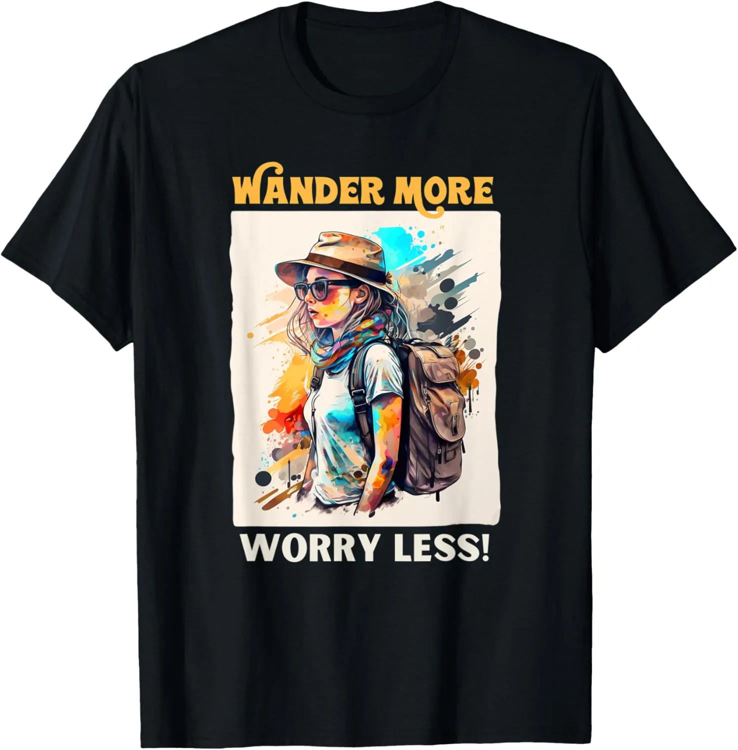 Female Travel Blogger Tee, Wanderlust Solo Travel, Adventure T-Shirt