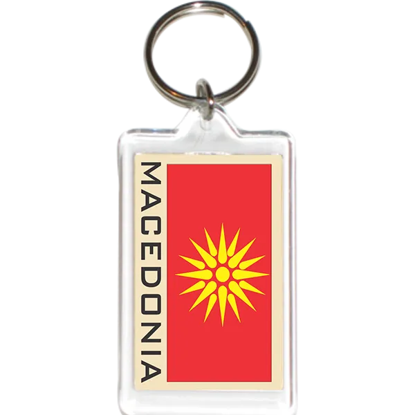 Macedonia Acrylic Key Holders