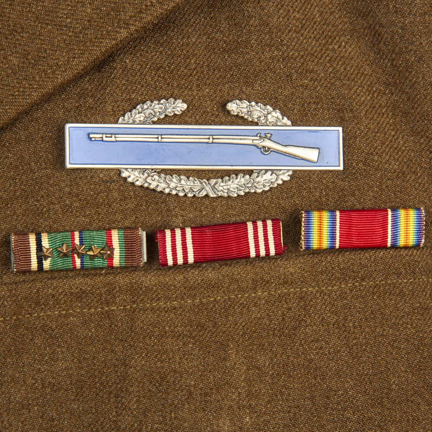 Original U.S. WWII 99th Infantry Battalion / 474th Infantry Regiment Ike Jacket Dated 1944 - Size 42R