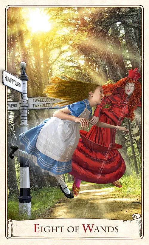The Alice Tarot Limited Edition deck — Large format, limited to 500 only