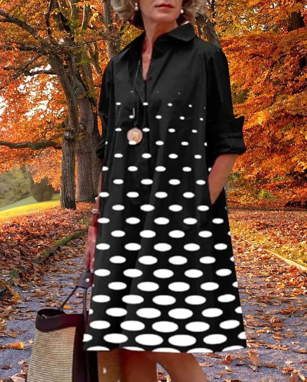 Womens Wedding Guest Button Down Dress Plus Size Linen Elegant Maxi Dress Cotton Long Lapel Shirtdress 2025 Swing